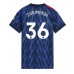 Arsenal Martin Zubimendi #36 Bortedrakt Dame 2025-26 Korte ermer
